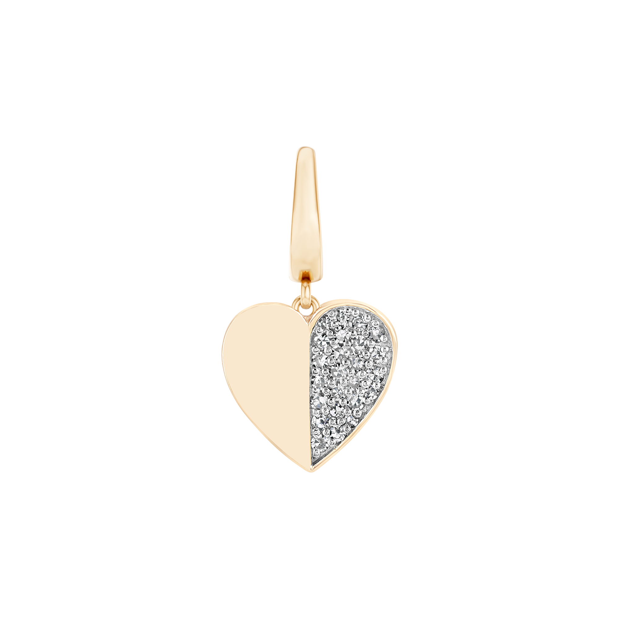 Half Heart Charm