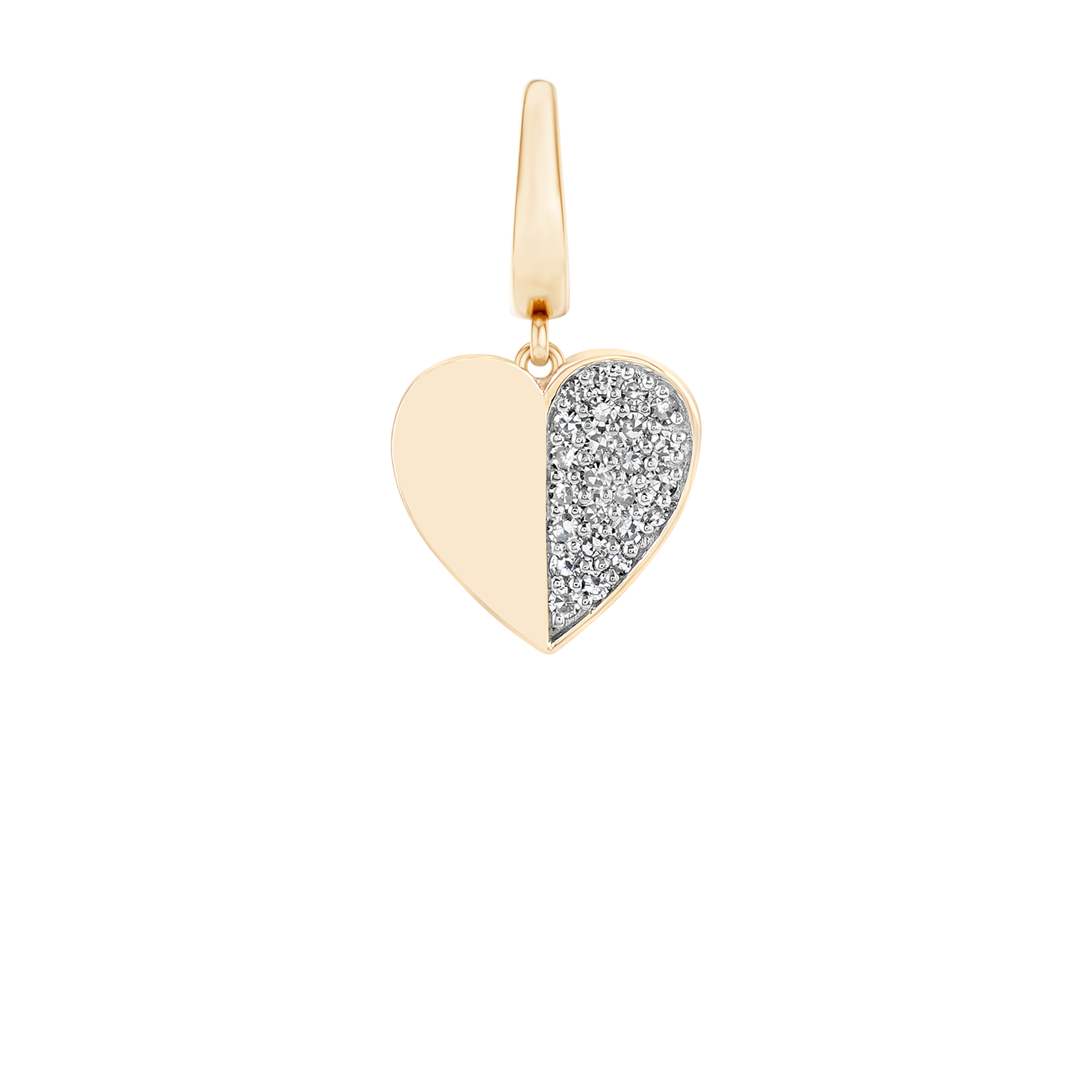 Half Heart Charm