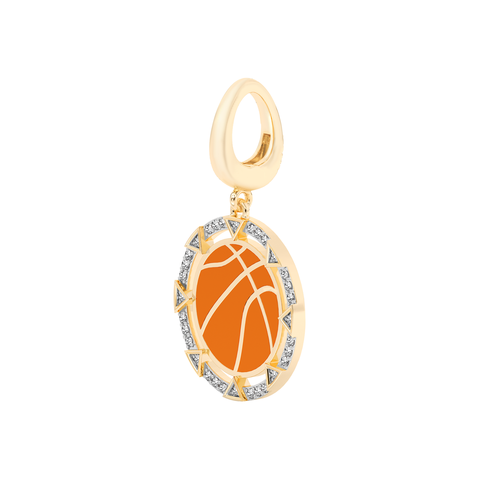 Basket Ball Charm