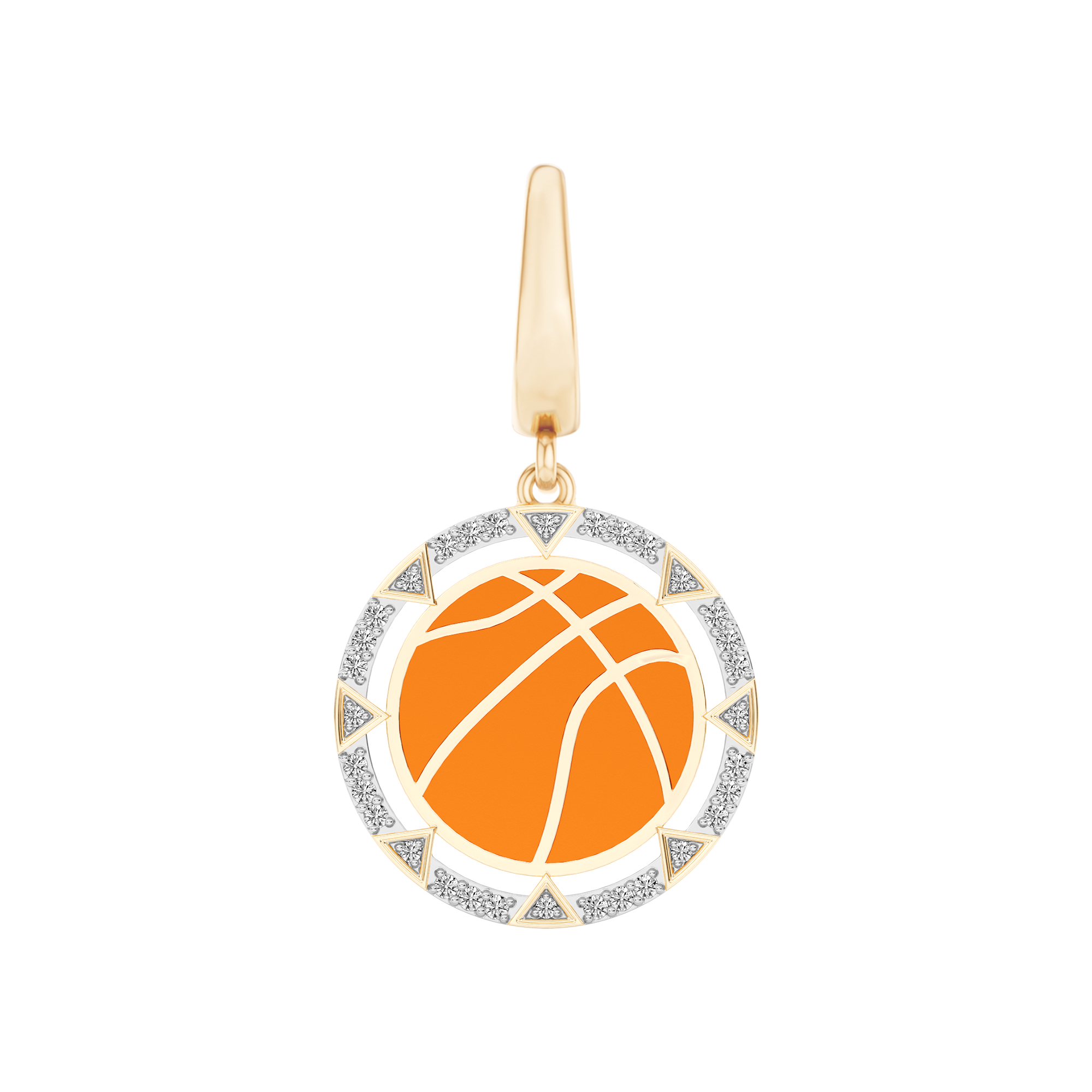 Basket Ball Charm