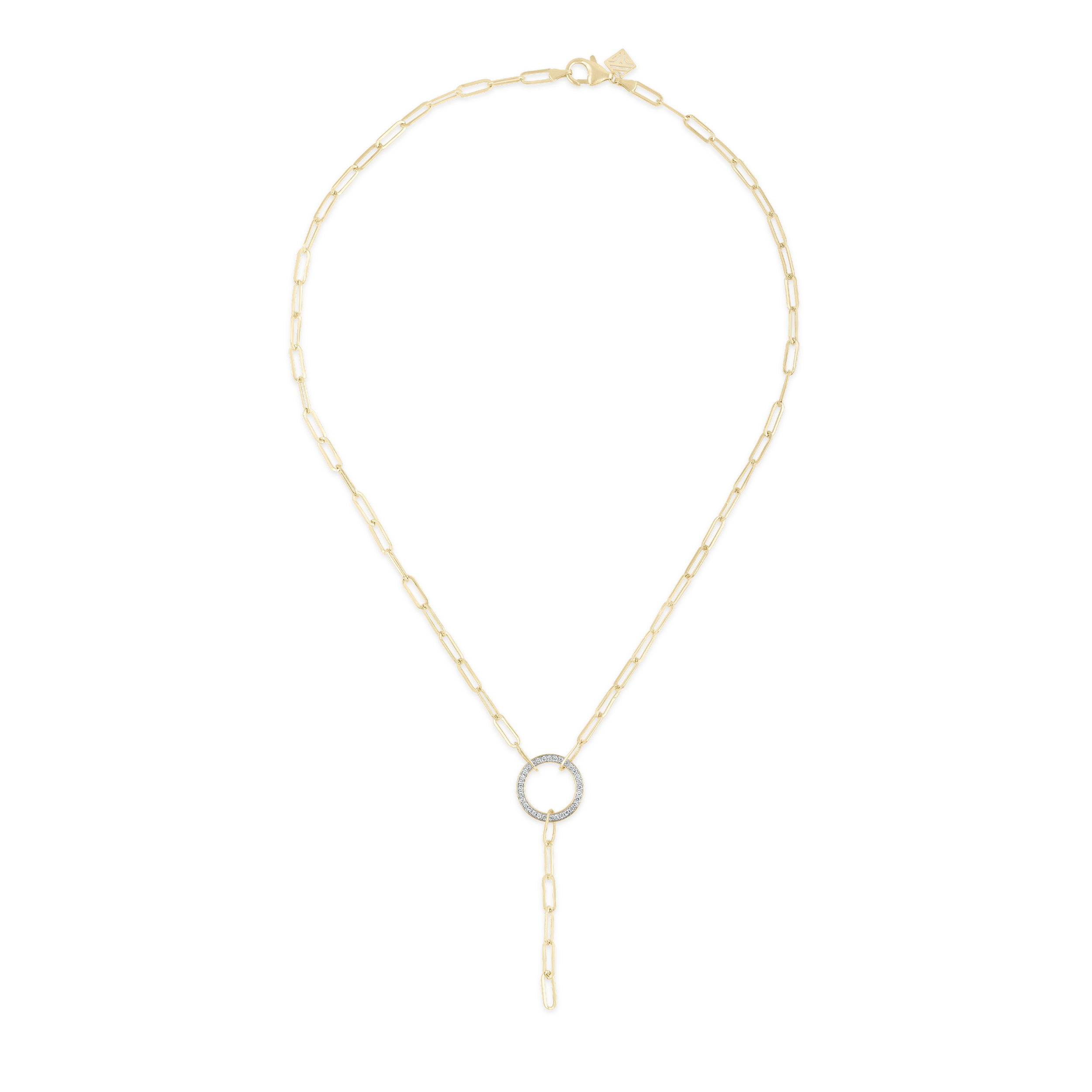 Circle Drop Necklace