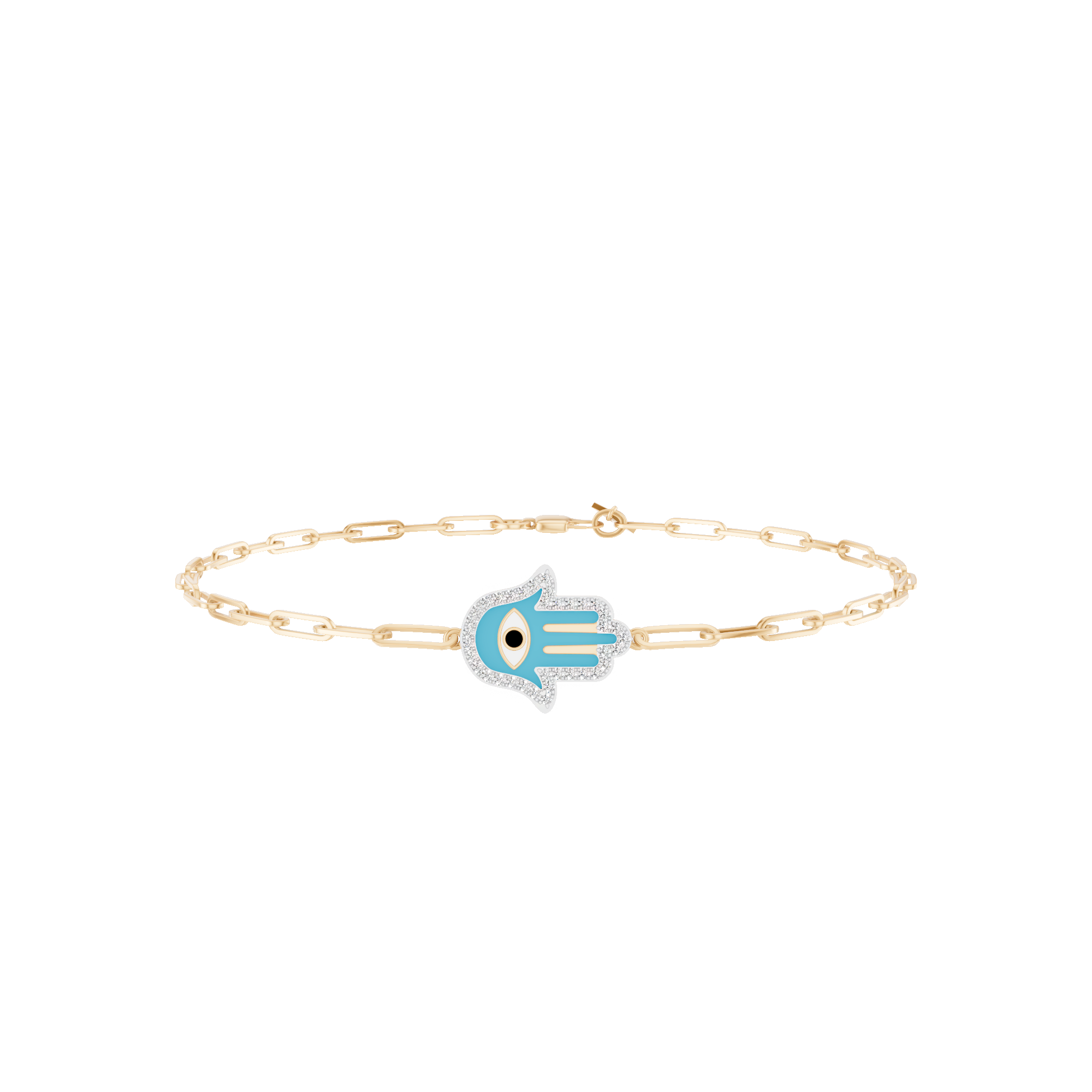 Hamsa - Riva Blue