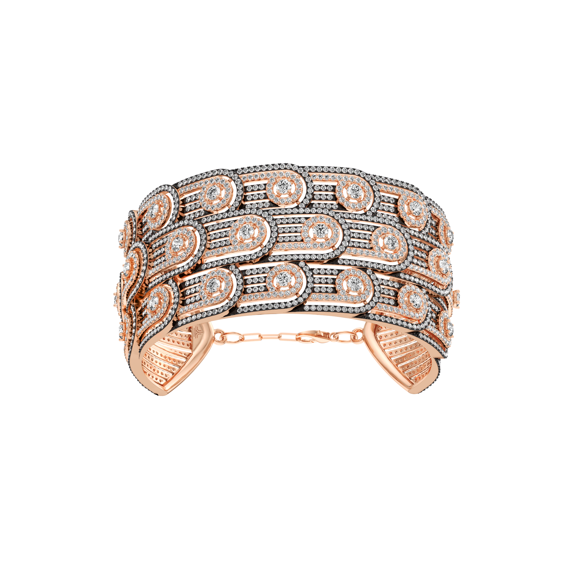 The Deco  Cuff - Tripple Line