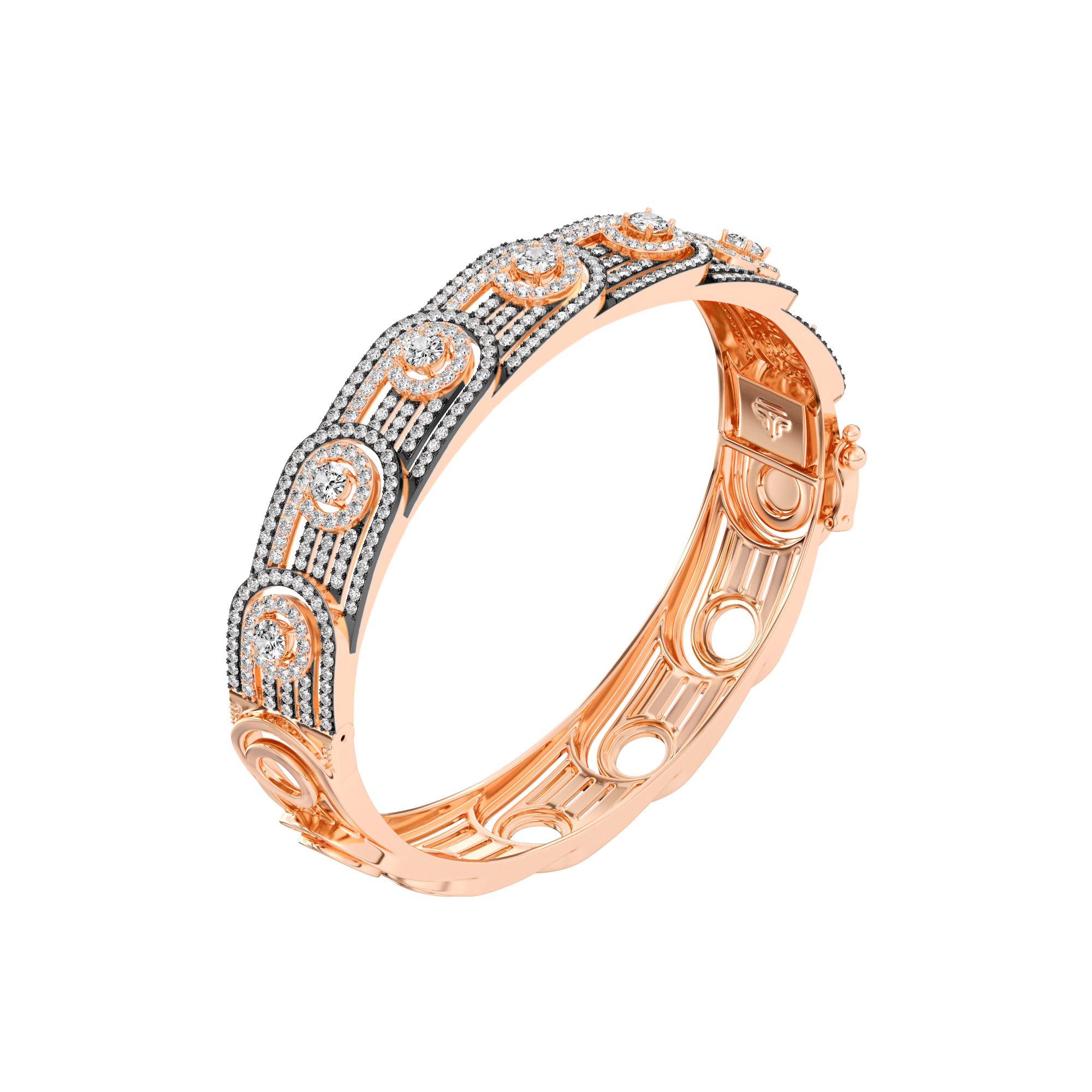The Deco Cuff - Single Line