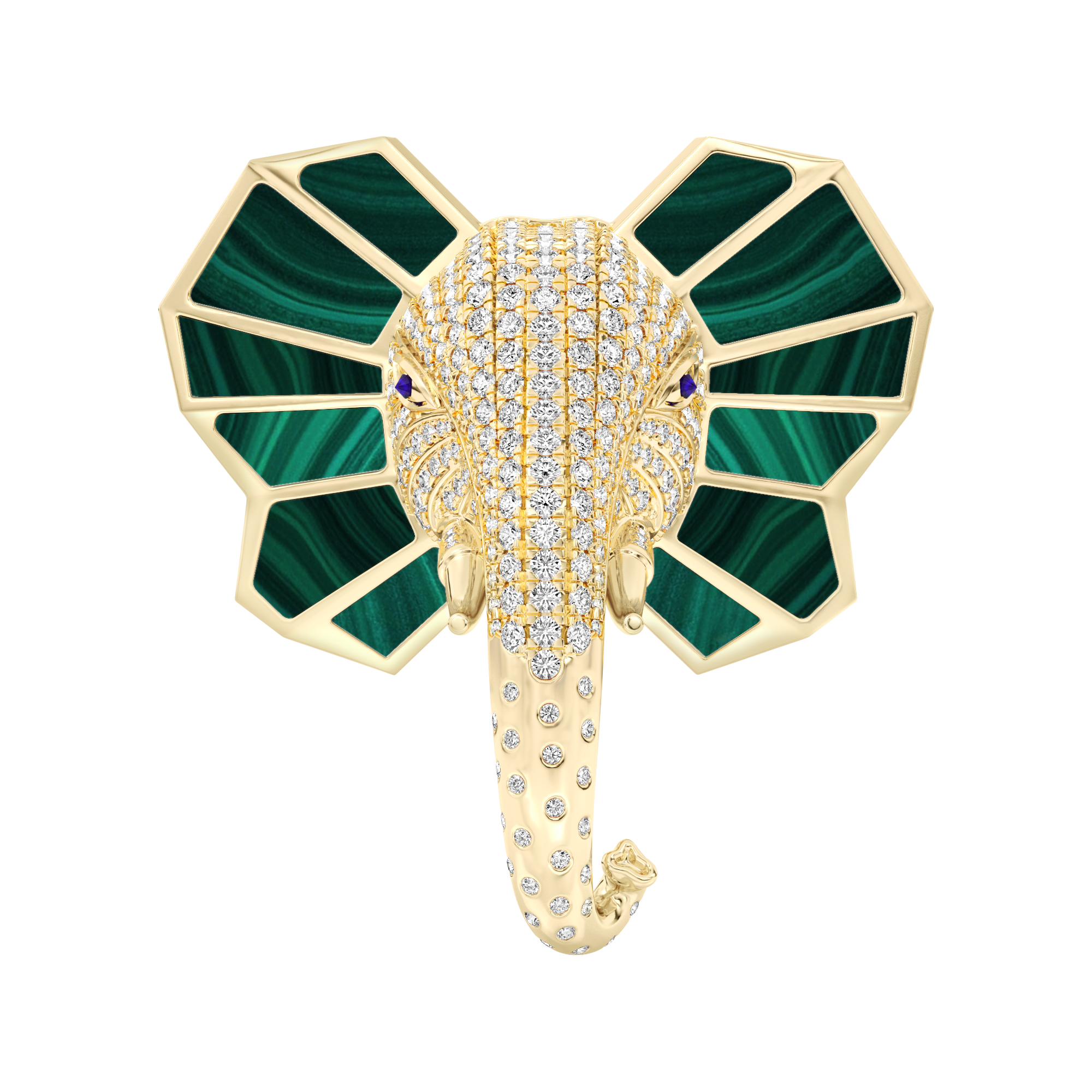 Tusker Brooch