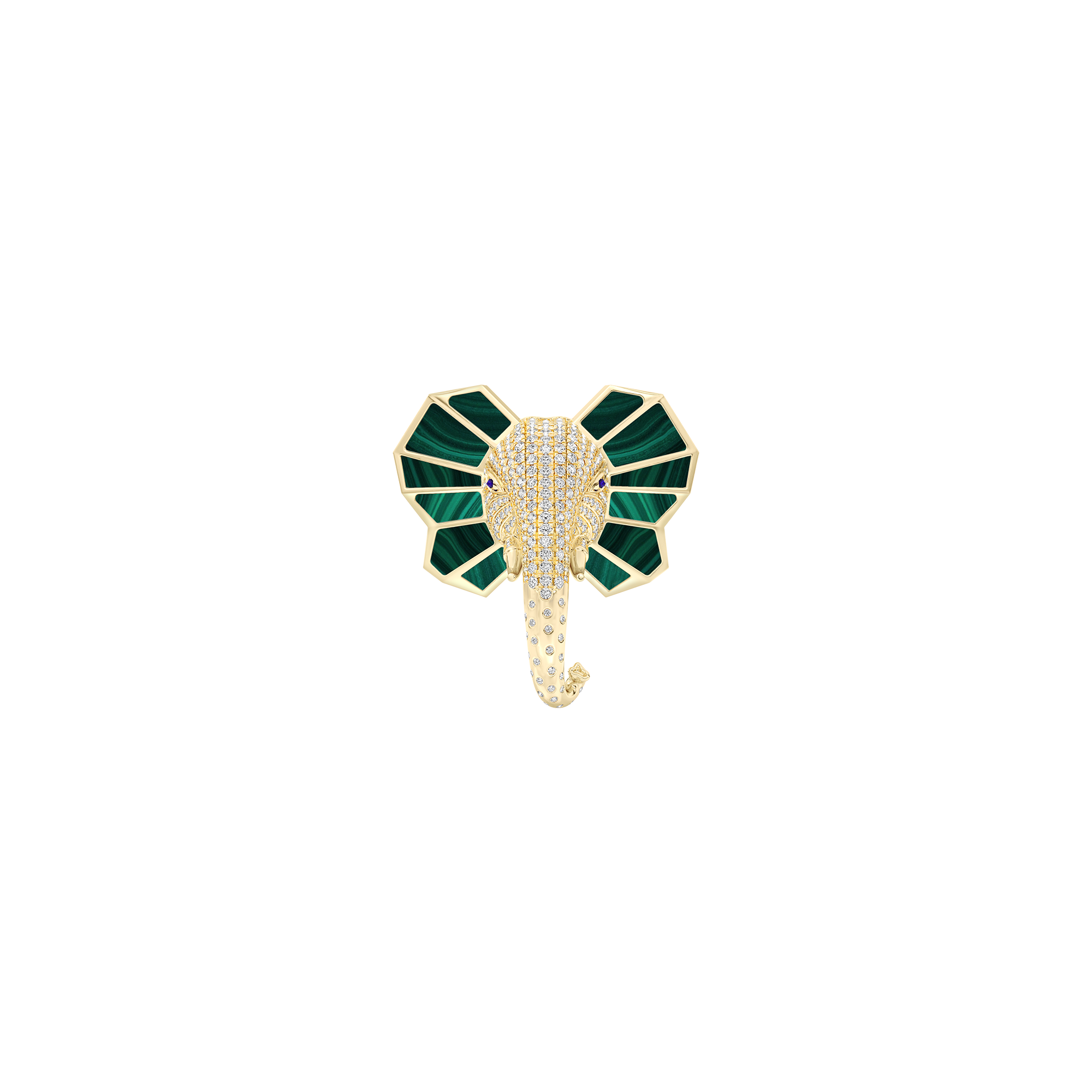Tusker Brooch