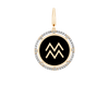 Zodiac Round Charm