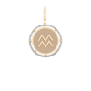 Zodiac Round Charm