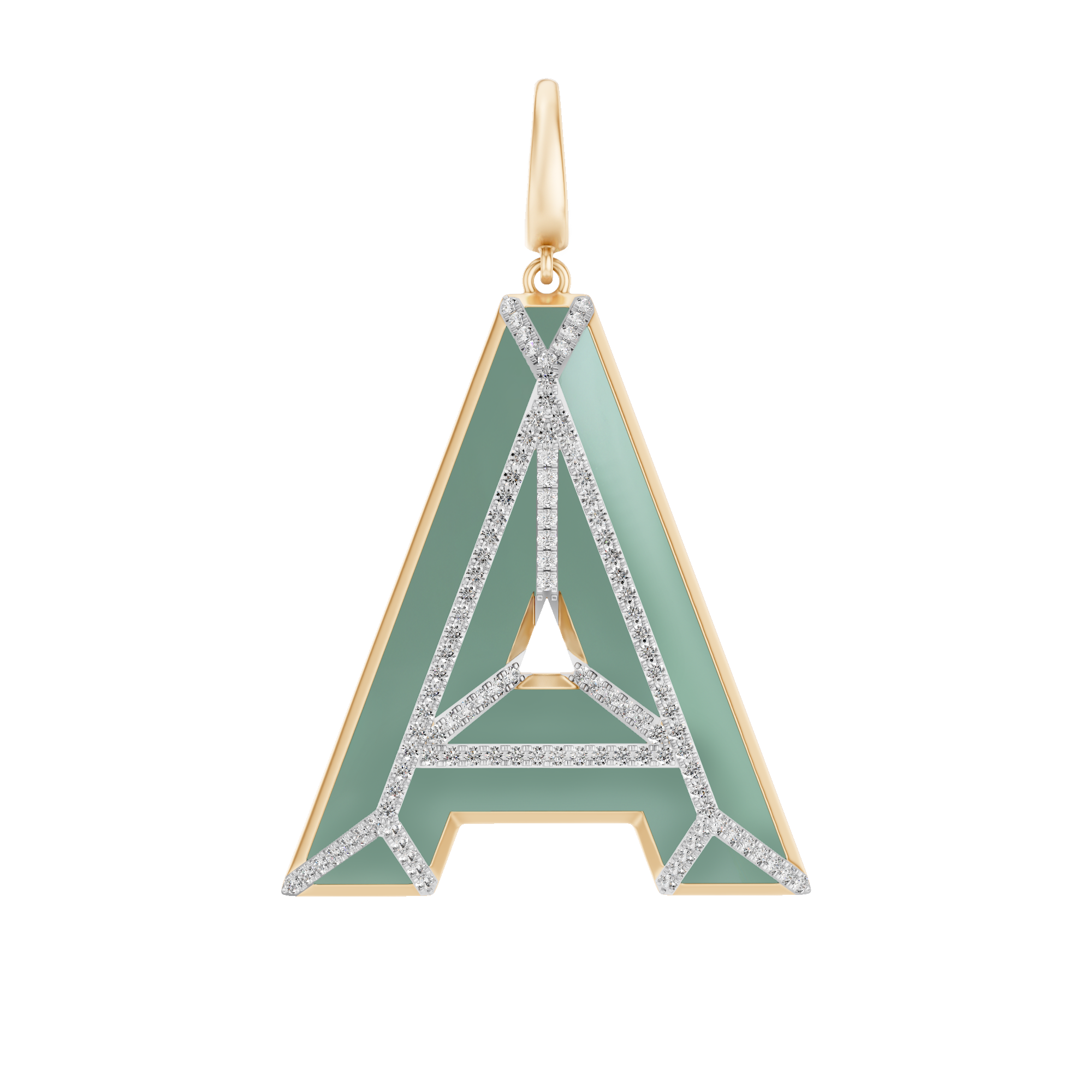 Jumbo Alphabet Charm