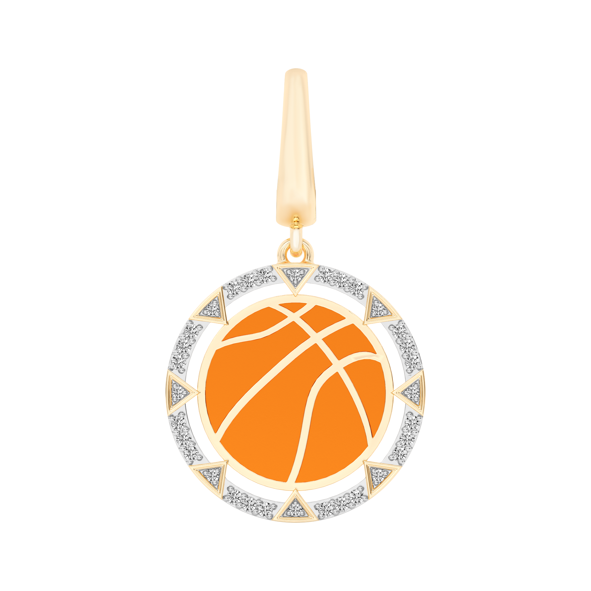 Basket Ball Charm