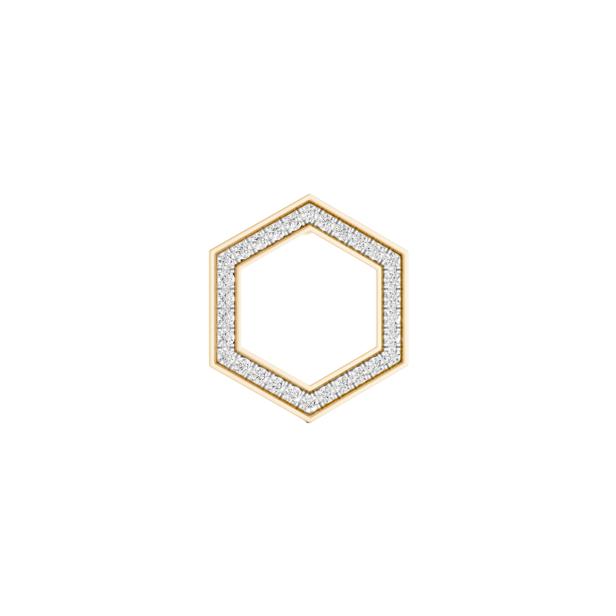 Hexagon Base Earrings