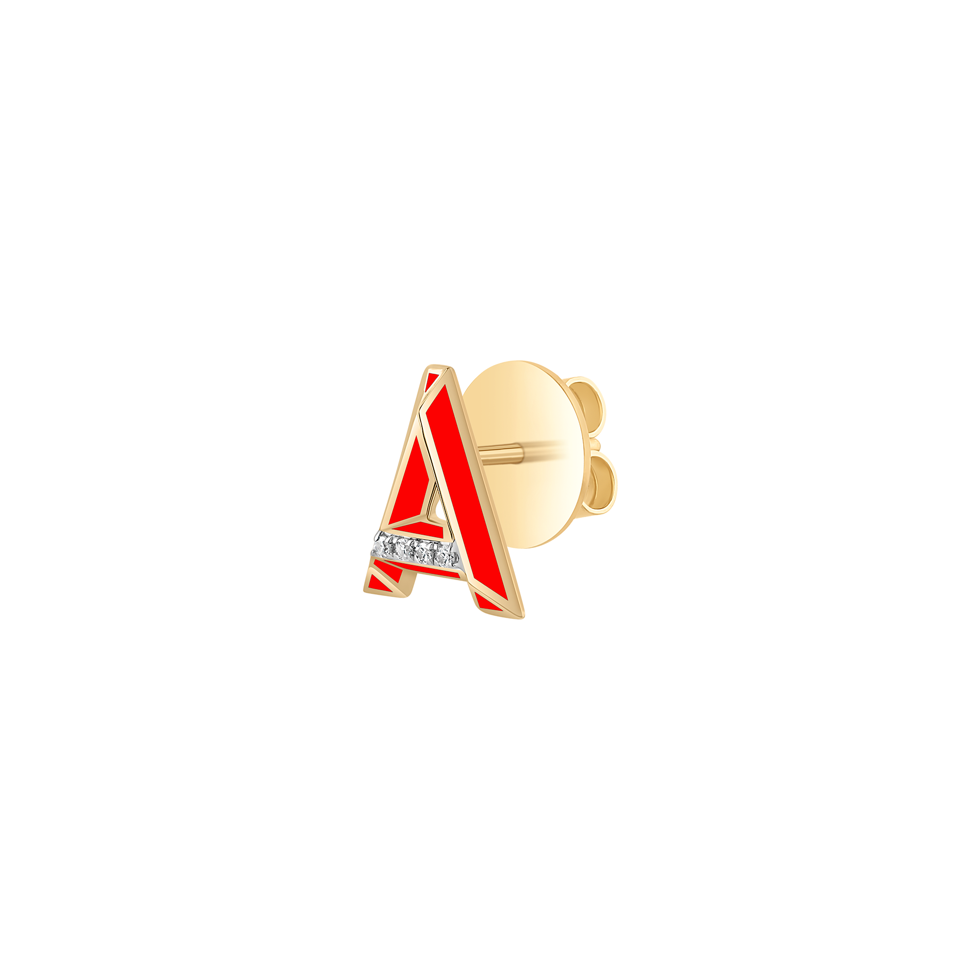 Mini Alphabet Stud