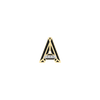 Mini Alphabet Stud