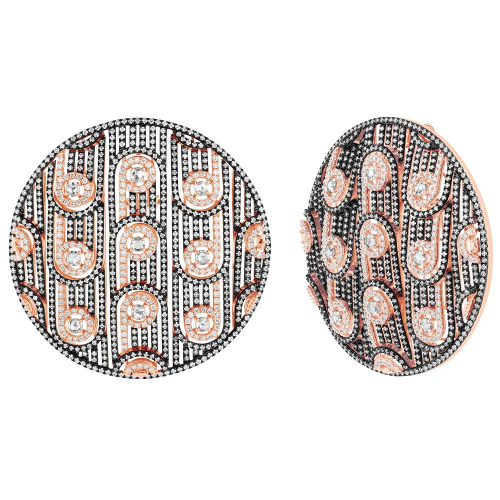 The Deco Disc Earrings