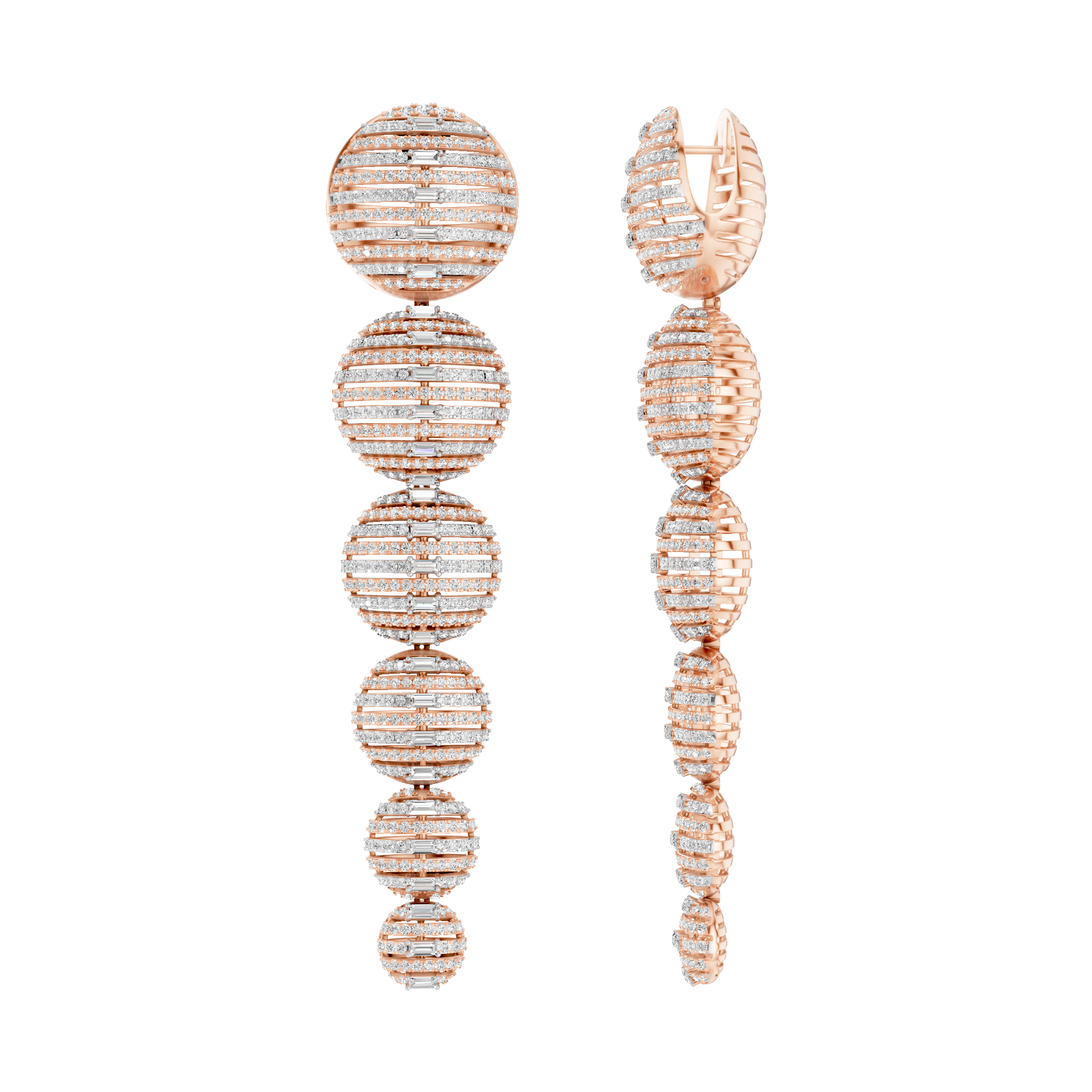 The Solis Cascade Earrings