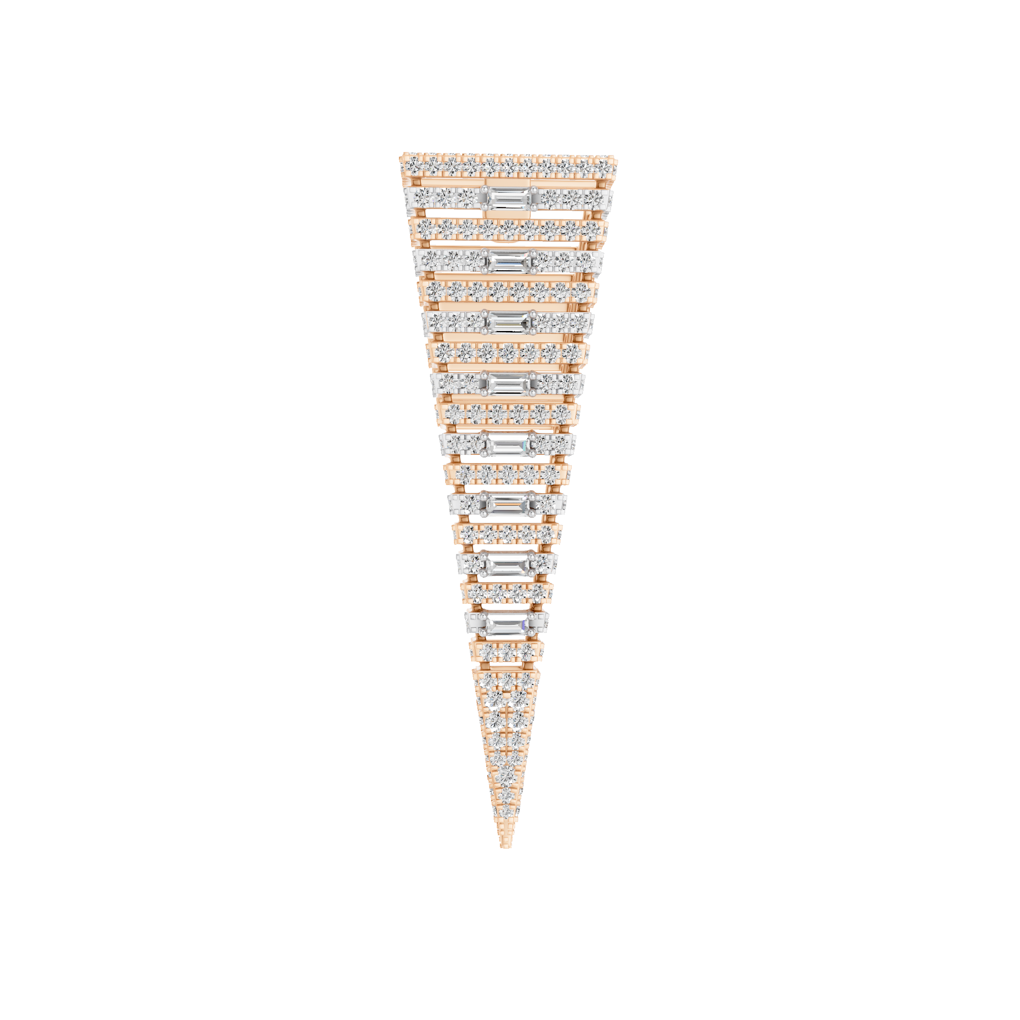 The Strata Spire Earrings
