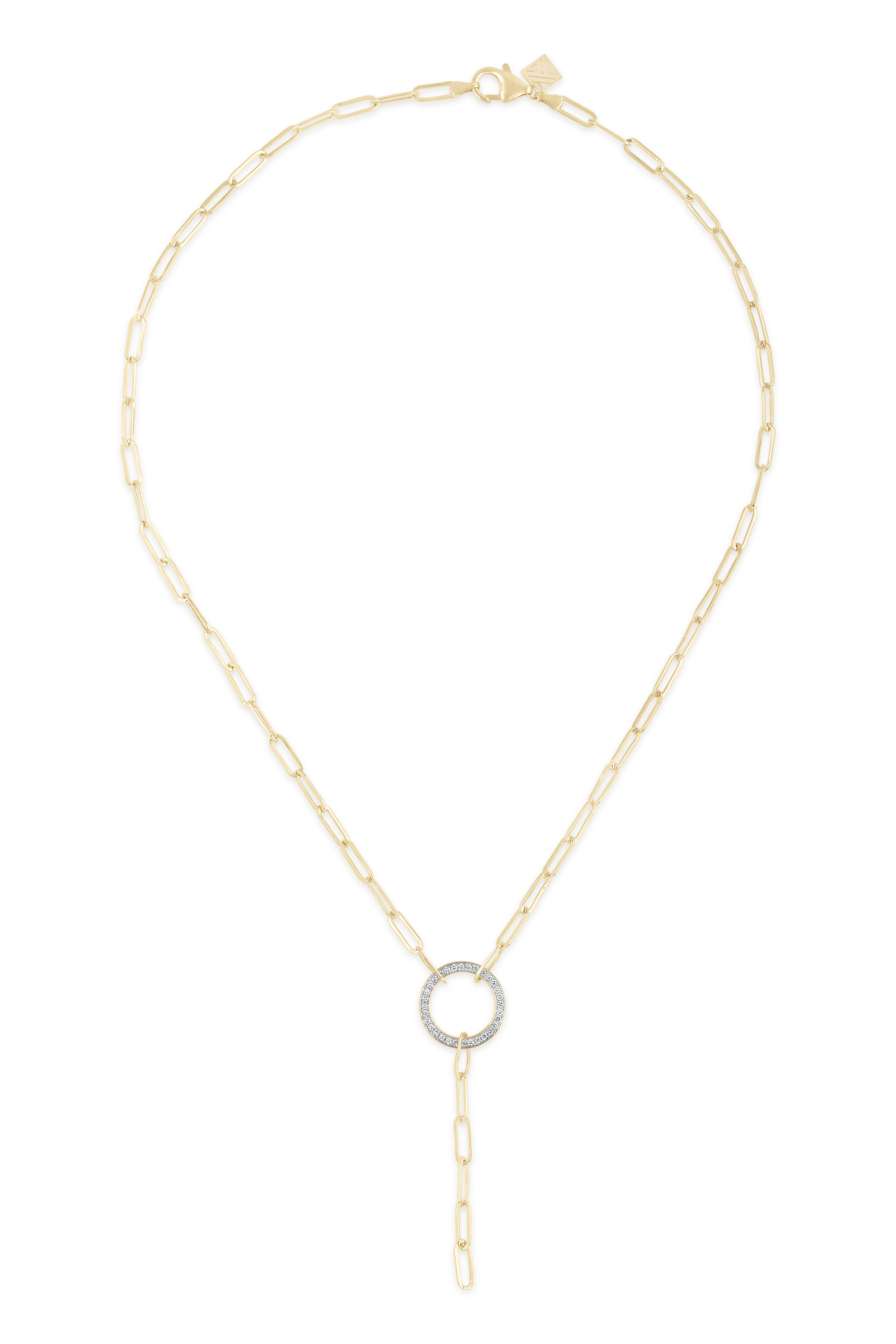 Circle Drop Necklace