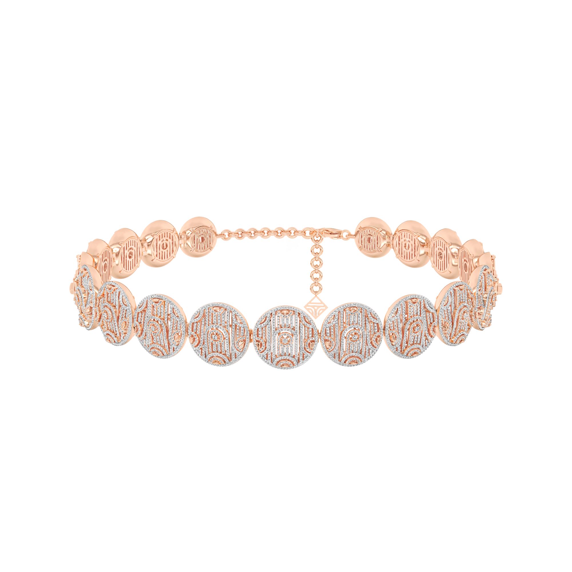 The Deco Medallion Collar