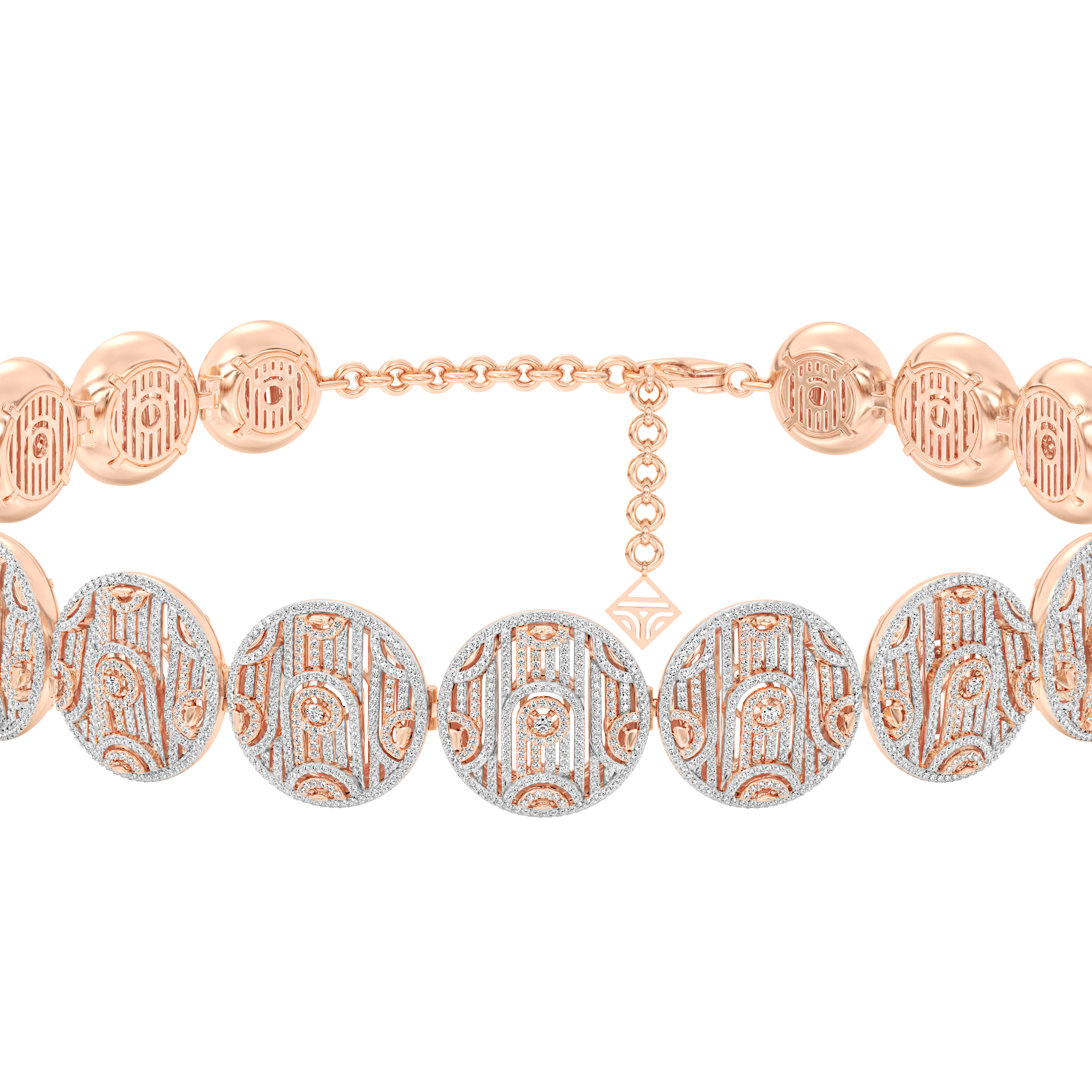 The Deco Medallion Collar