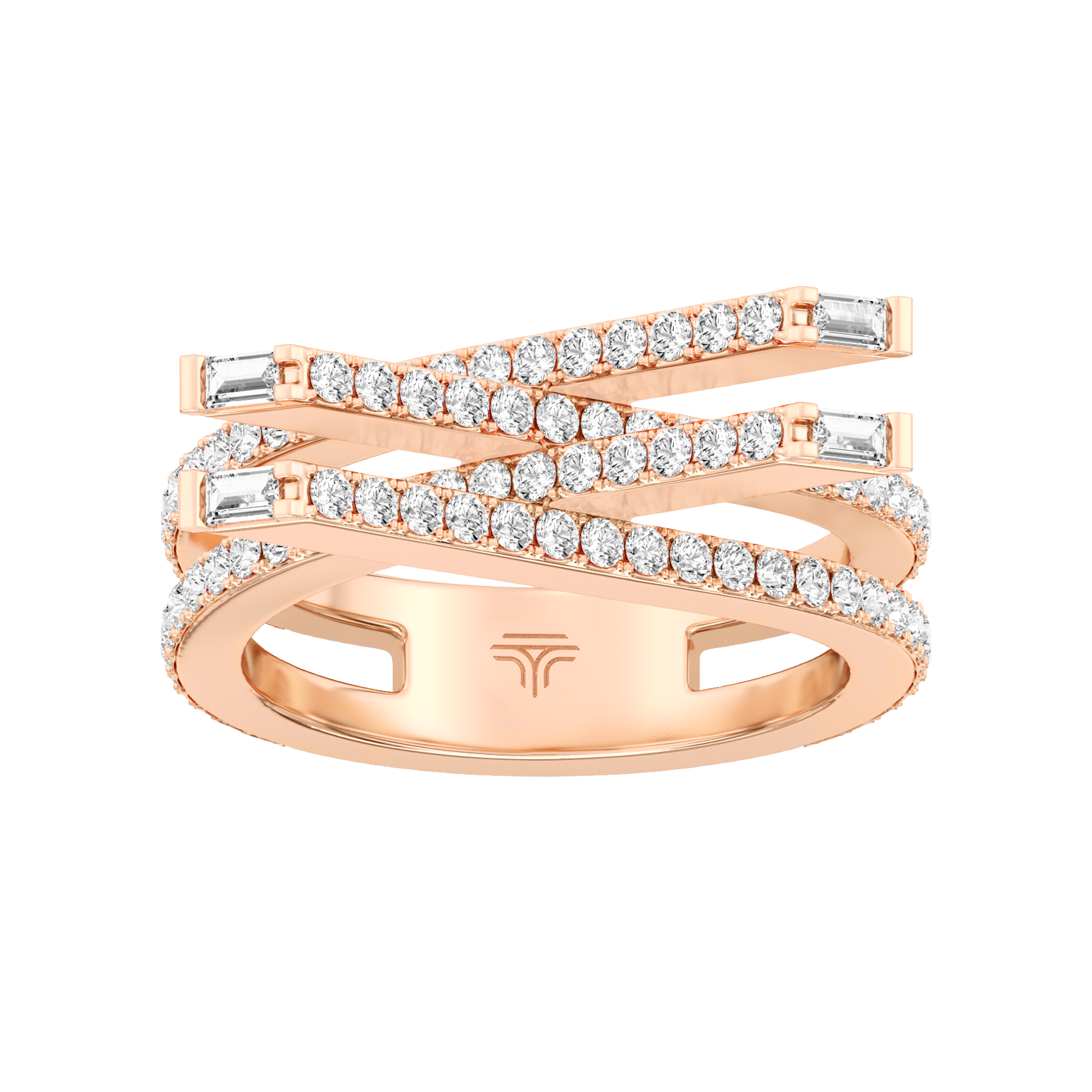 The Strata Ring – 2 Row