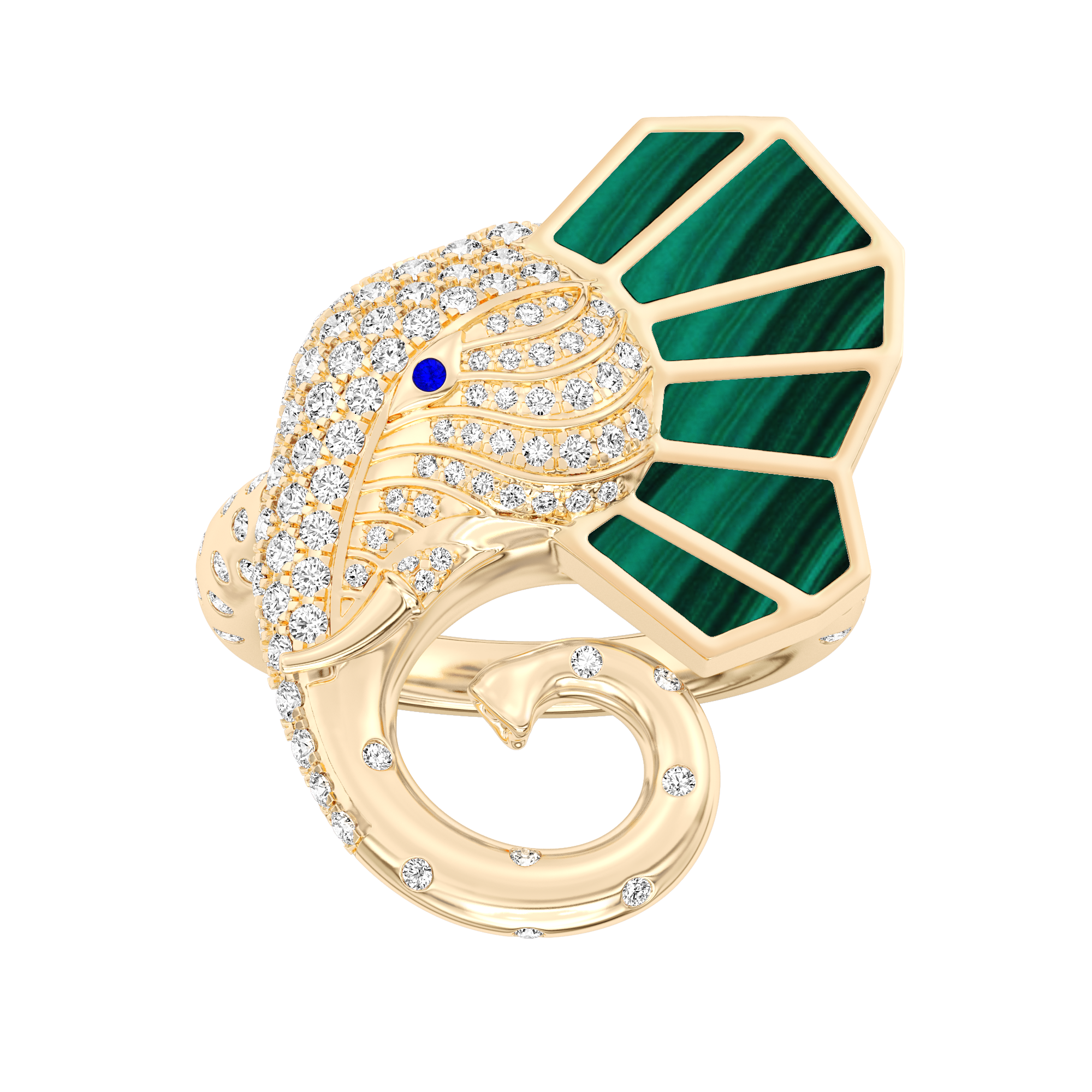 Tusker Signet Ring – Left Profile