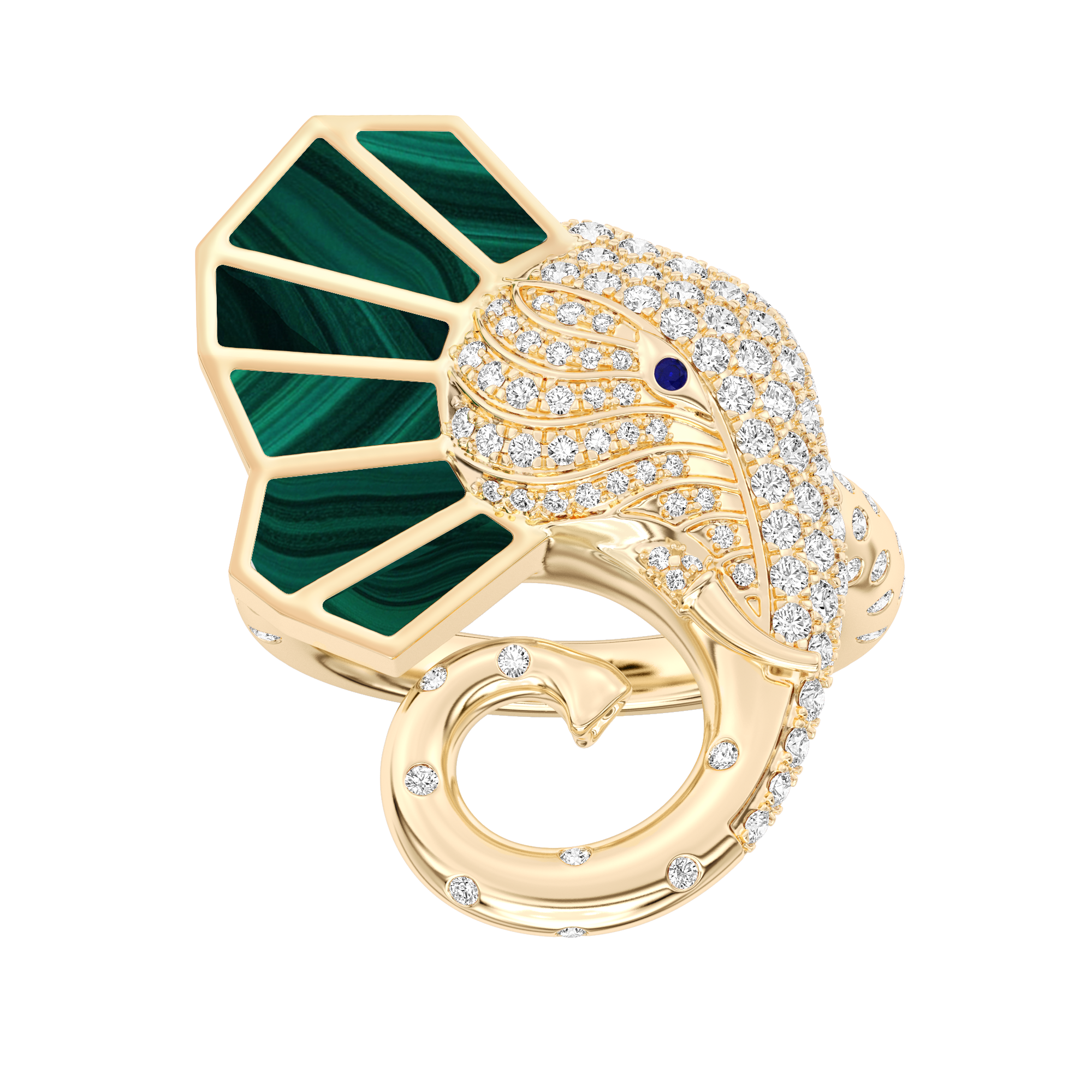 Tusker Signet Ring – Right Profile